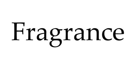 cologne perfume pronunciation.